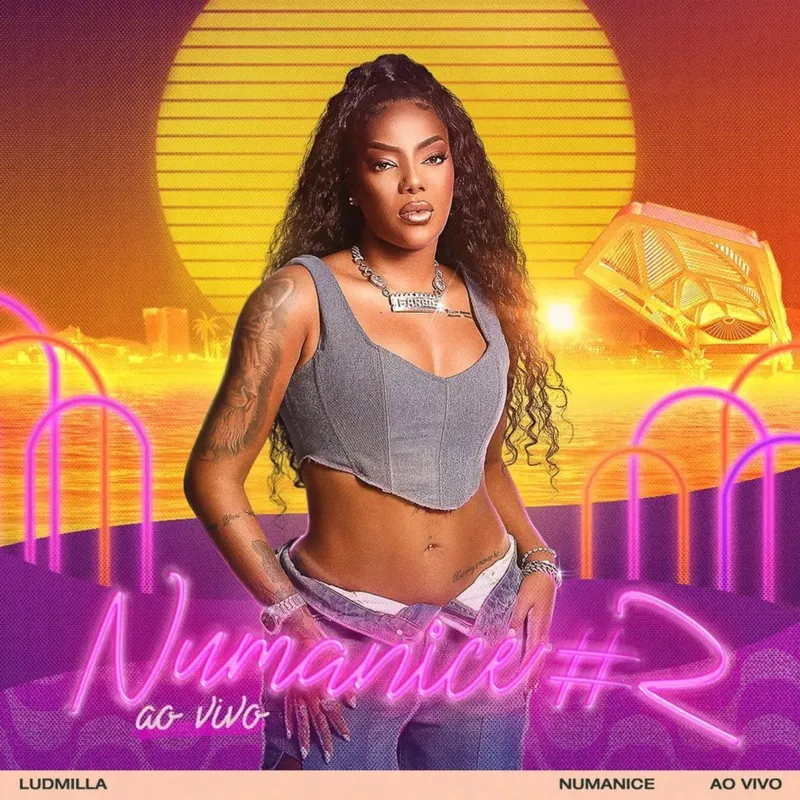 Ludmilla disponibilizou nas plataformas digitais o álbum “Numanice #2” Ao Vivo