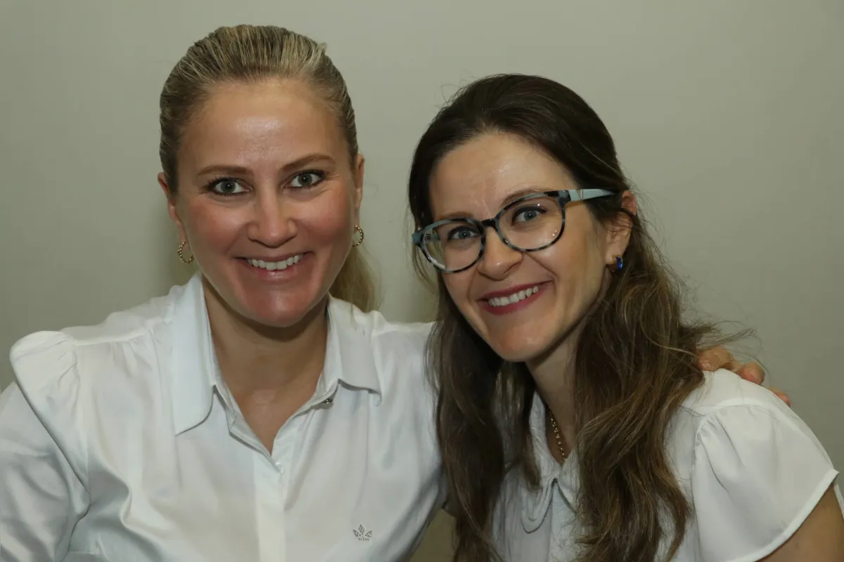 As dinâmicas rotarianas Priscila  e Patrícia Scandelae