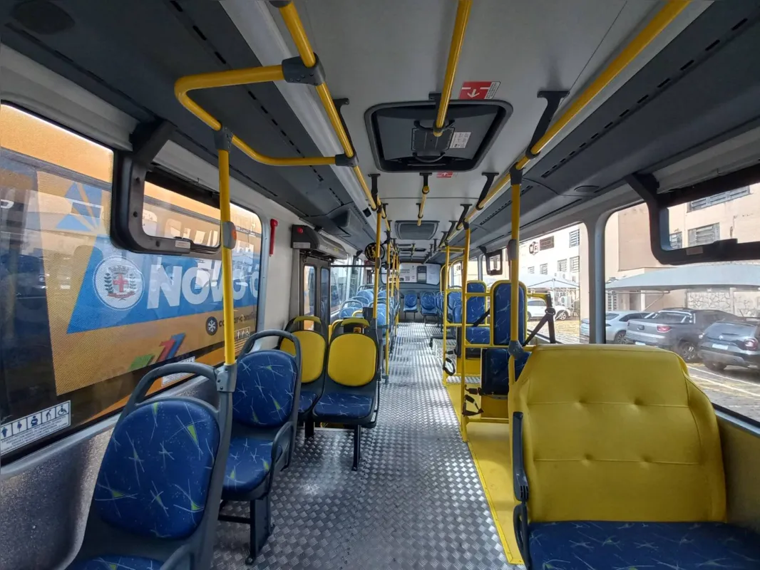 Sete coletivos contam com sistema de ar-condicionado