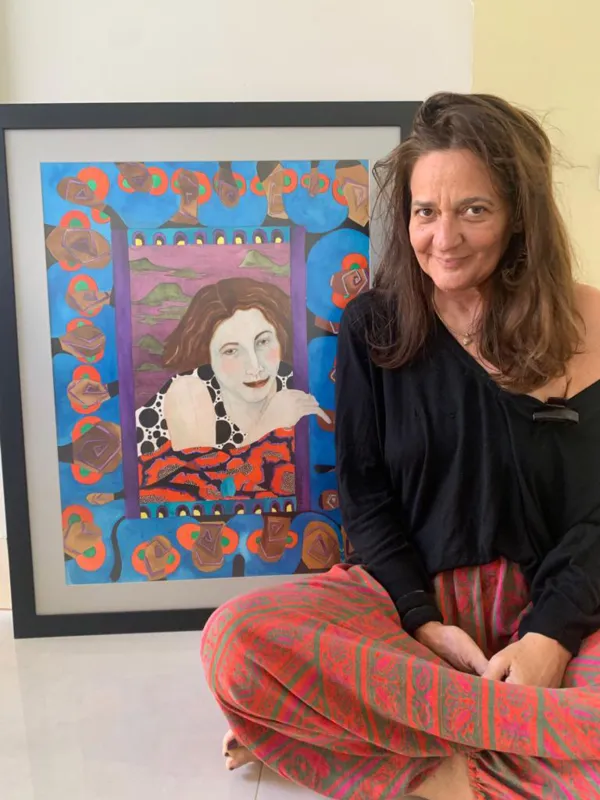 Elisabete Ghisleni, produtora rural e artista plástica: o feminino em telas cheias de vida