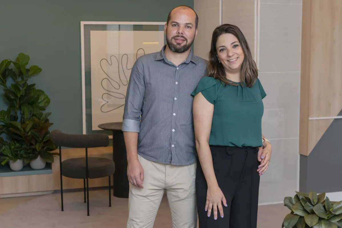 Bruno Vicente e Camila Santos