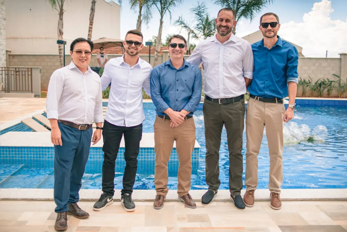 Celso Hayashida, Bruno Henrique Pinheiro dos Santos, Marcio Giocondo, Anderson Belmaia e Aislan Delgado