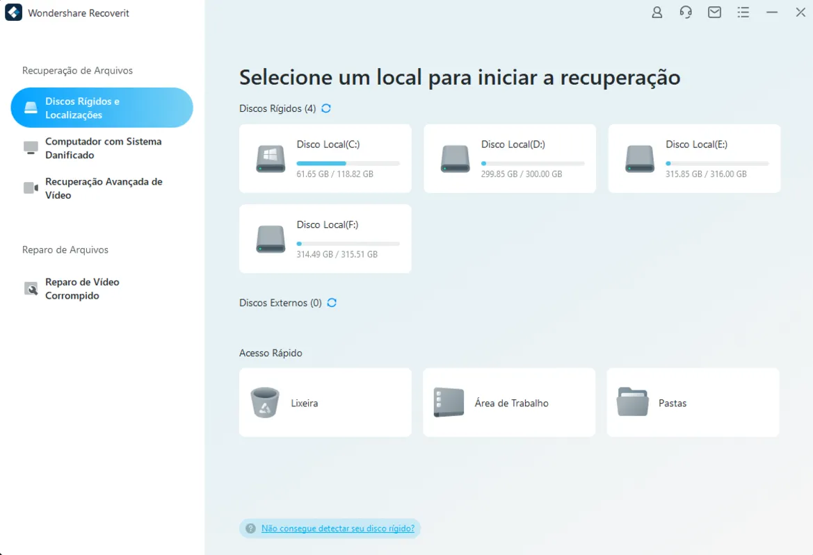 Imagem ilustrativa da imagem Wondershare Recoverit: tutorial de como recuperar fotos apagadas em 5 passos
