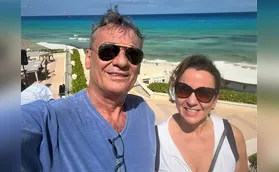 Comemorando em Cancun