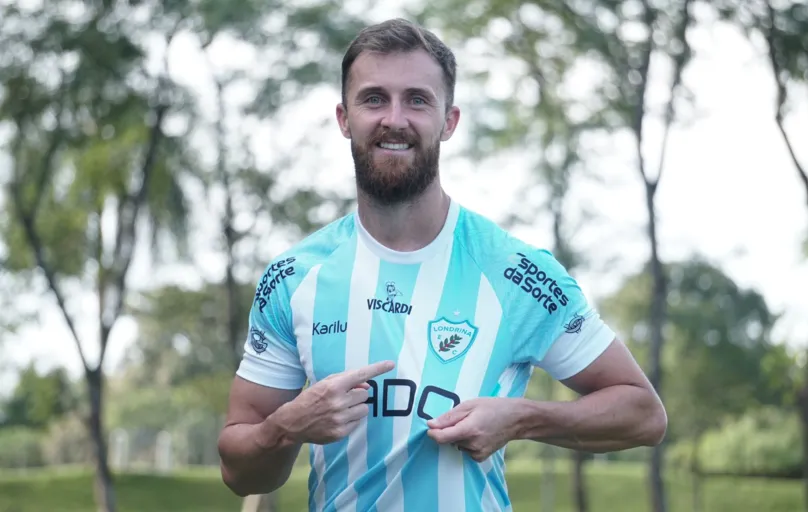 Aos 33 anos, Diego Jardel chega com a missão de ser o camisa 10 do Londrina na temporada