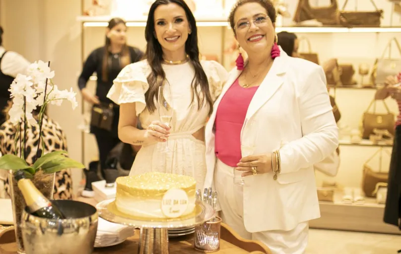 Fernanda Kunii e Zilá Gomes, empresárias e proprietárias da Luz da Lua Londrina