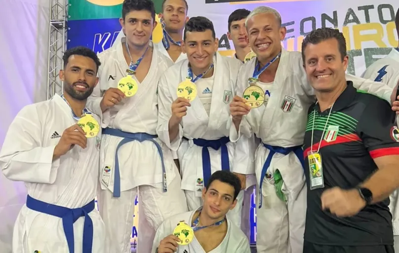 Equipe do Paraná conquistou título inédito no Brasileiro de Karatê