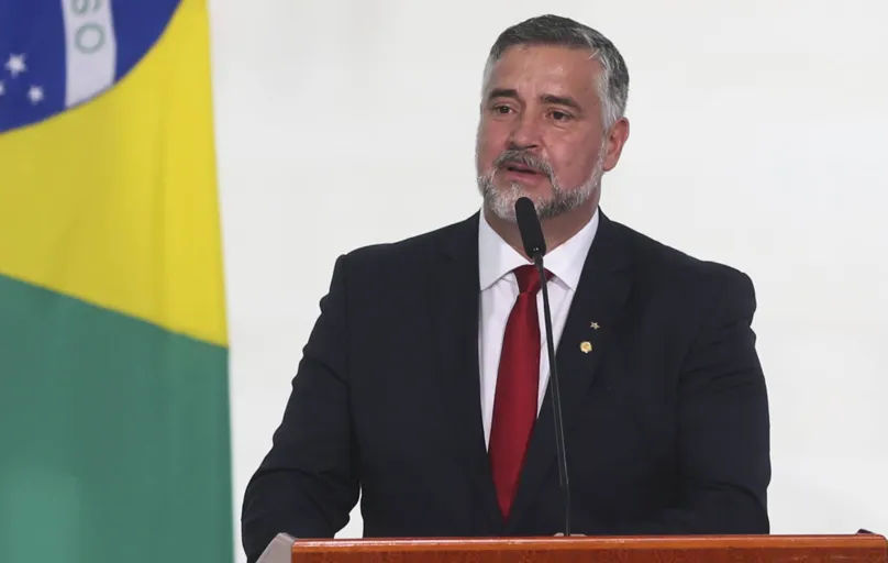 O ministro da Secretaria de Comunicação Social da Presidência, Paulo Pimenta