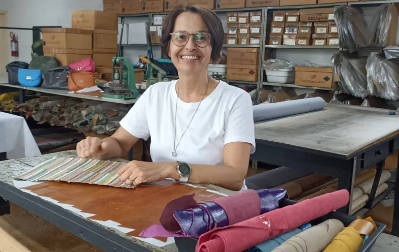 Ivanete Thomaz: 36 anos na criação de bolsas planejadas para serem funcionais, desejadas e em dia com a sustentabilidade