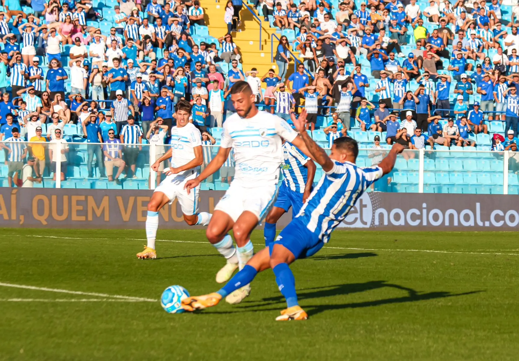 Mesmo com um futebol bisonho e pouco produtivo, jogadores e o técnico PC Gusmão comemoraram o empate sem gols com o Avaí