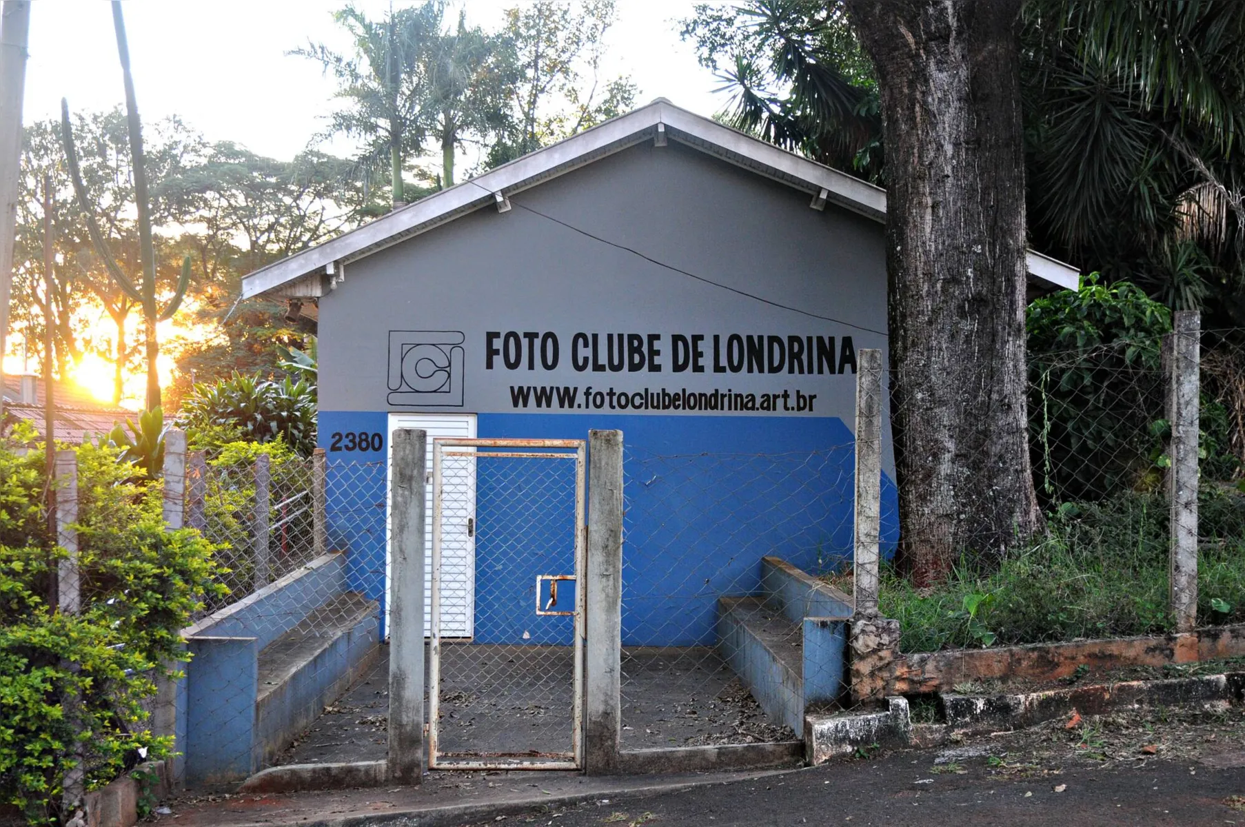 Sede do Foto Clube de Londrina localizado no Lago Igapó