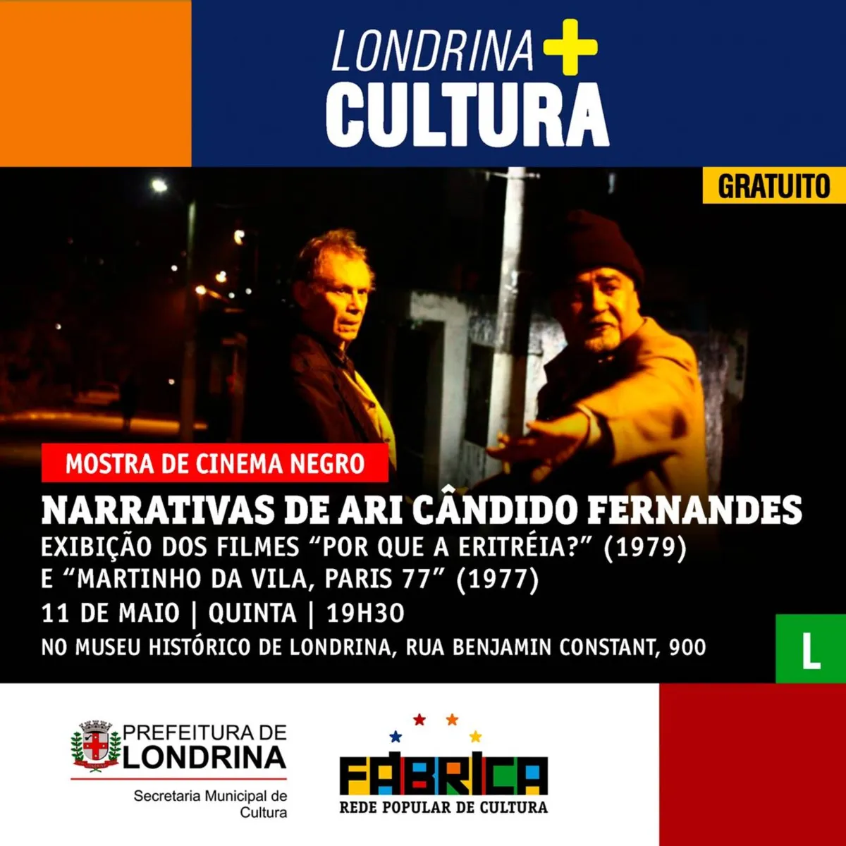 Imagem ilustrativa da imagem Mostra homenageia  Ari Cândido Fernandes, primeiro cineasta negro de Londrina
