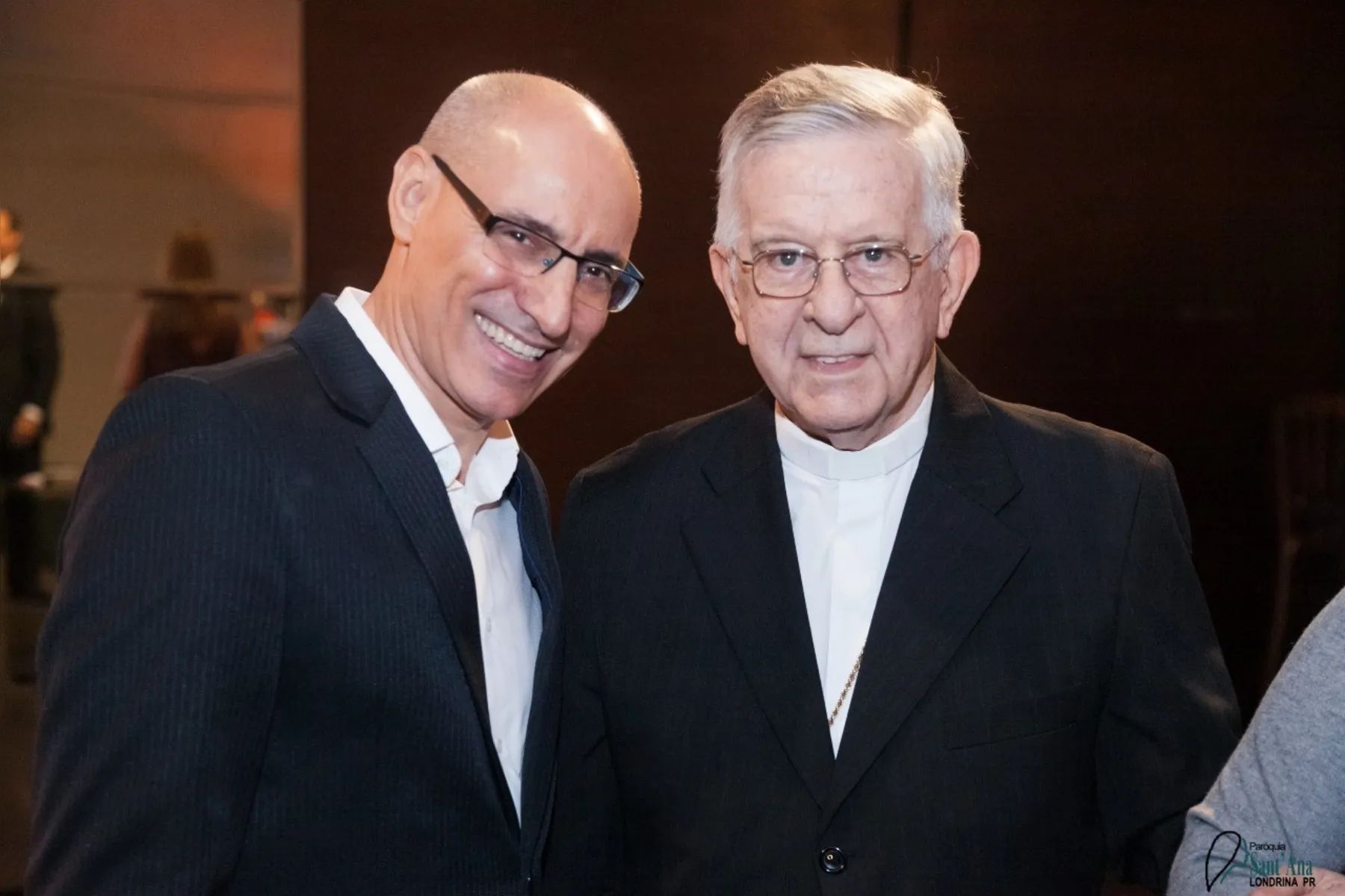 Padre Manuel Joaquim Rodrigues dos Santos e dom Geraldo Majella