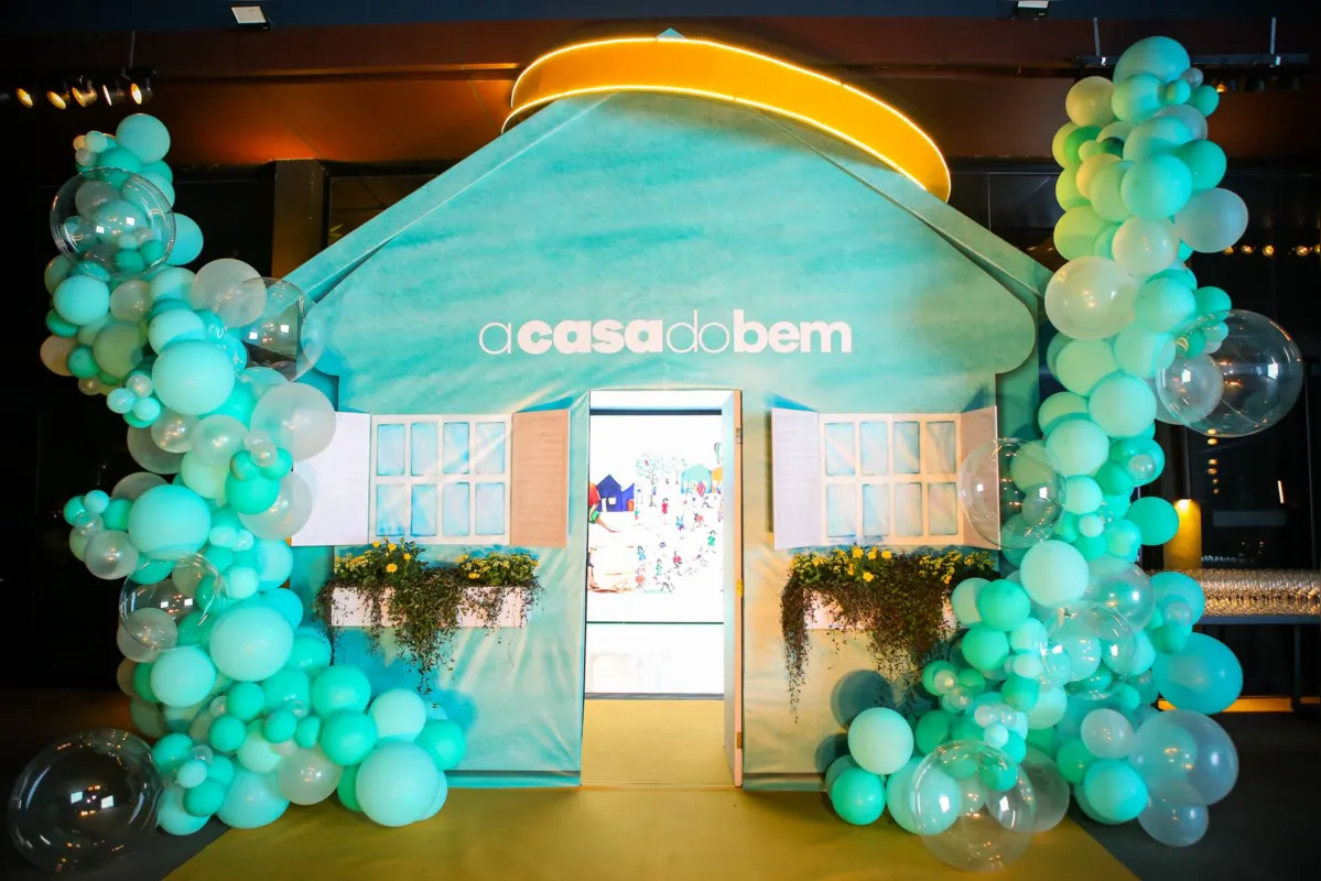 A entrada da Casa do Bem impactou os convidados