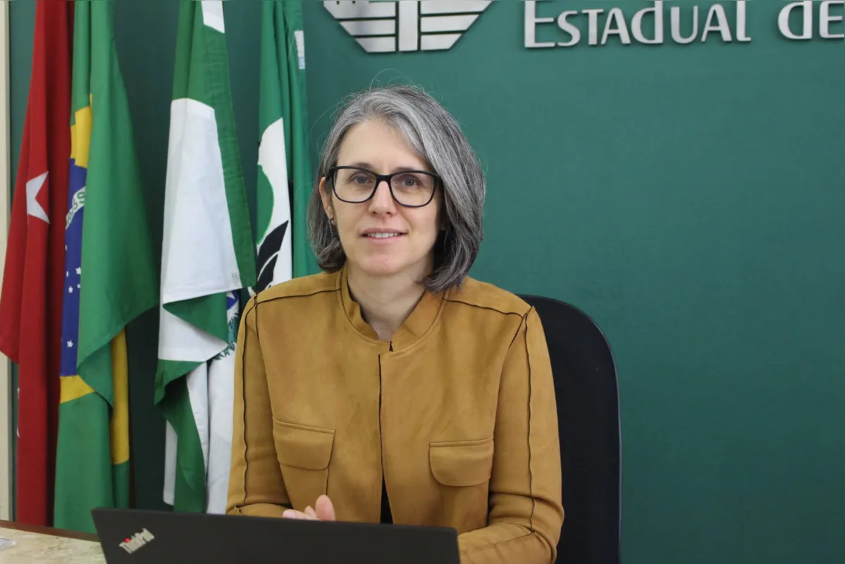 A reitora da UEL, Marta Favaro, conta que a semana de recepção dos novos estudantes   “movimenta muita energia positiva”
