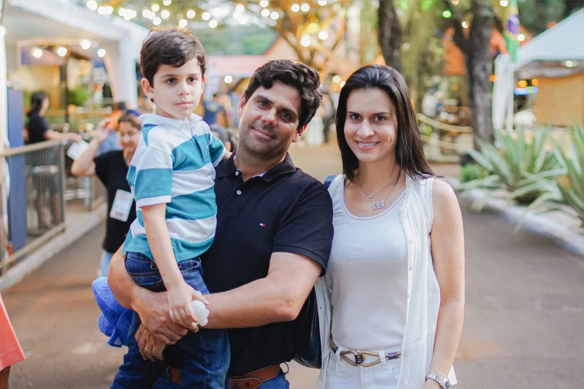 Eduardo, Leonardo e Paula Andreetta