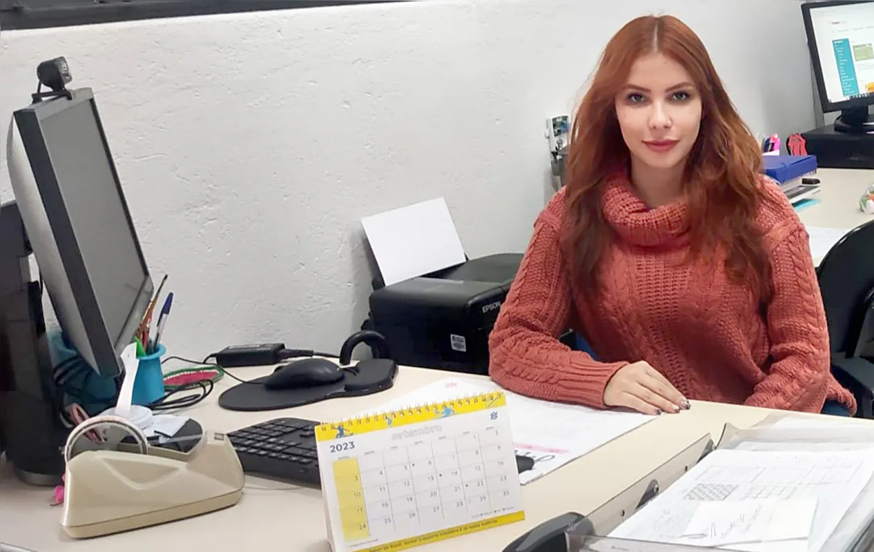 Aline de Castro, coordenadora pedagógica da E.M. Elias Kauam: folclore abordado por meio de gêneros textuais e seus personagens