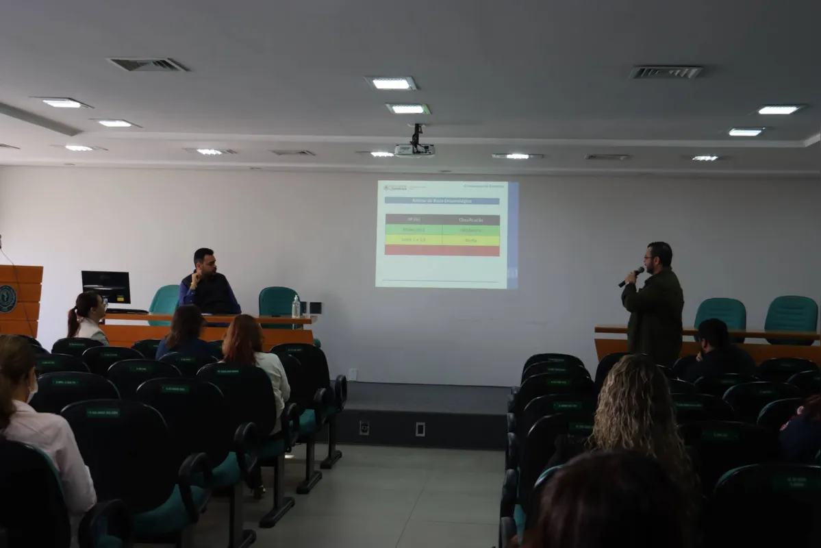 Resultado do LIRAa foi apresentado para profissionais de saúde nesta sexta-feira