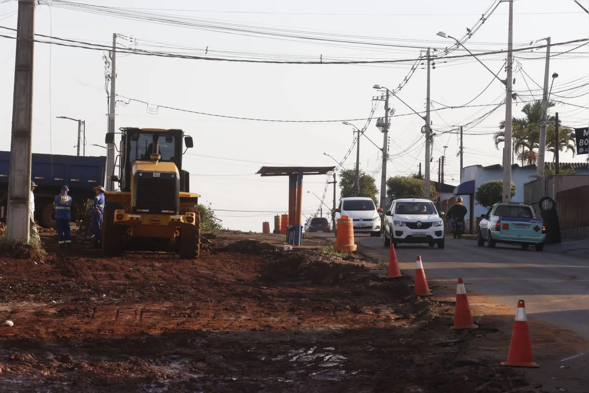 Imagem ilustrativa da imagem Avenida  entre Londrina e Cambé começa a ser duplicada