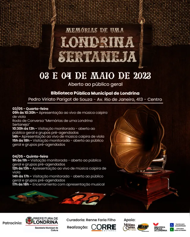 Imagem ilustrativa da imagem Biblioteca Pública recebe exposição sobre a cultura rural de Londrina