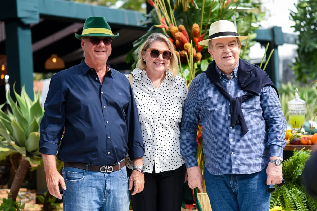 Fábio Barbante, Vânia Turquino Barros e Alfons Gardemann