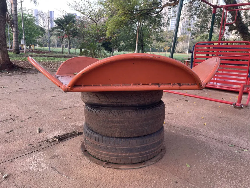 Imagem ilustrativa da imagem Brinquedos para crianças atípicas  no Aterro precisam de manutenção