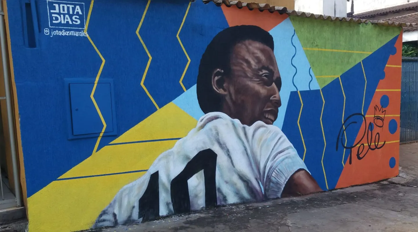 Imagem ilustrativa da imagem #CIDADE FALA - PELÉ ETERNO