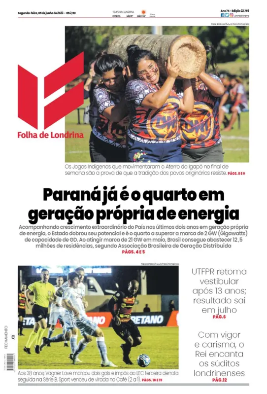 Imagem ilustrativa da imagem Capa 05/06/2023