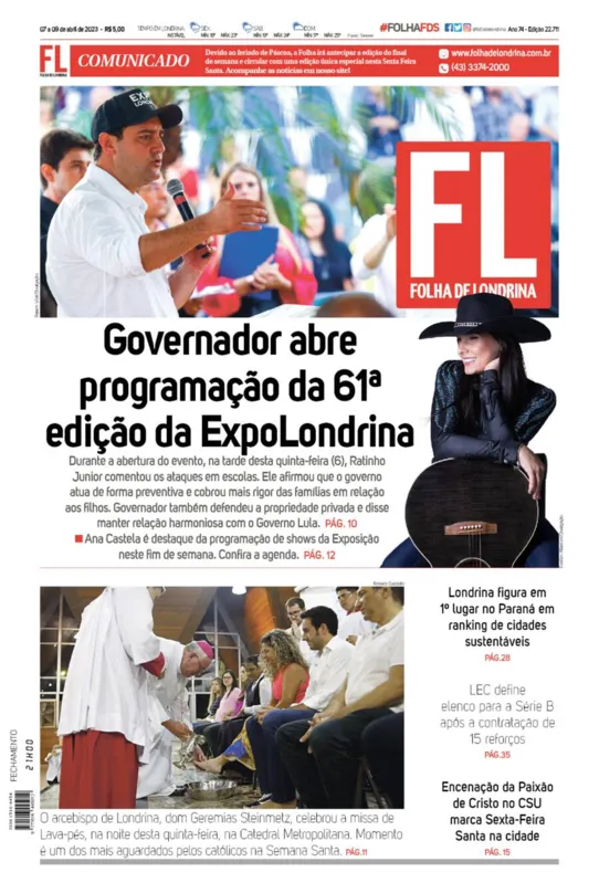 Imagem ilustrativa da imagem Capa 07/04/2023