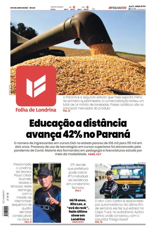 Imagem ilustrativa da imagem Capa 10/06/2023