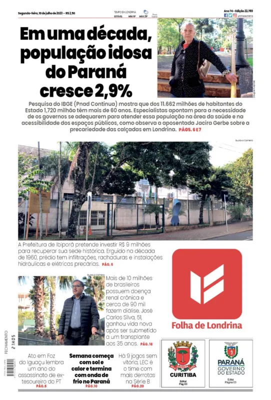 Imagem ilustrativa da imagem Capa 10/07/2023