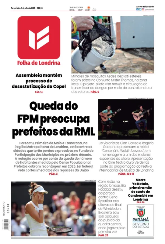 Imagem ilustrativa da imagem Capa 11/07/2023