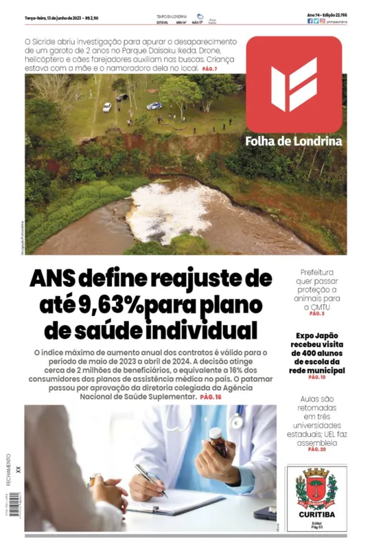 Imagem ilustrativa da imagem Capa 13/06/2023