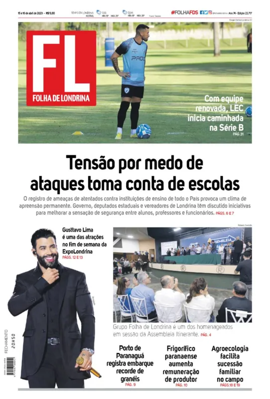 Imagem ilustrativa da imagem Capa 15/04/2023