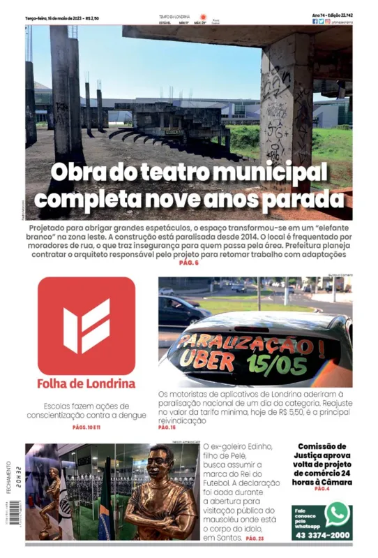 Imagem ilustrativa da imagem Capa 16/05/2023