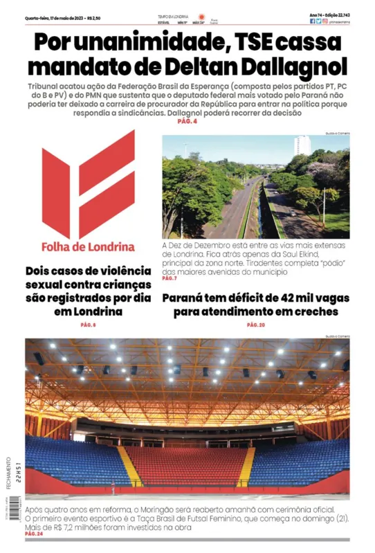 Imagem ilustrativa da imagem Capa 17/05/2023
