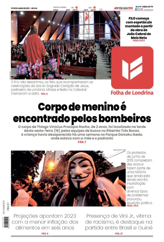 Imagem ilustrativa da imagem Capa 17/06/2023