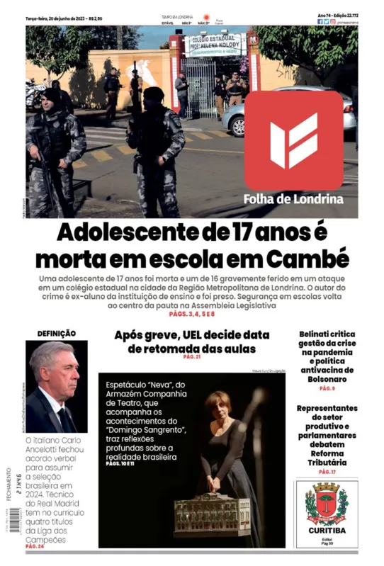 Imagem ilustrativa da imagem Capa 20/06/2023