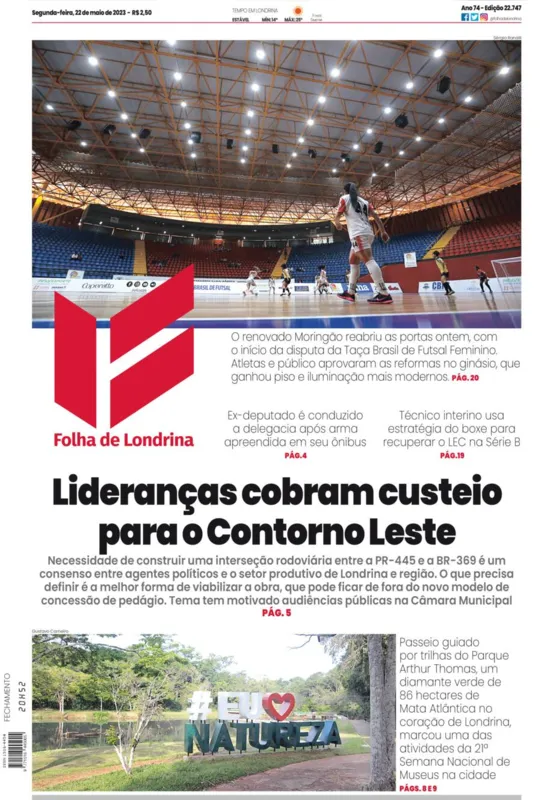 Imagem ilustrativa da imagem Capa 22/05/2022