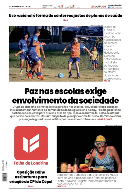 Imagem ilustrativa da imagem Capa 24/06/2023