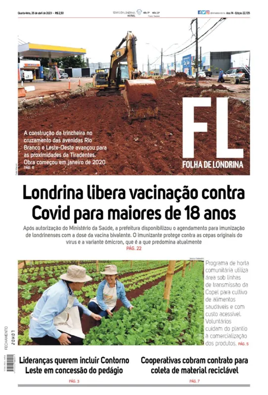 Imagem ilustrativa da imagem Capa 26/04/2023