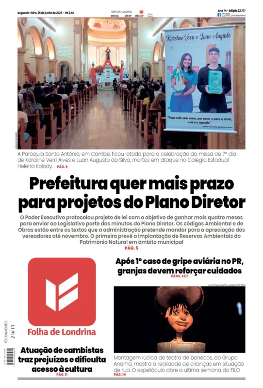 Imagem ilustrativa da imagem Capa 26/06/2023