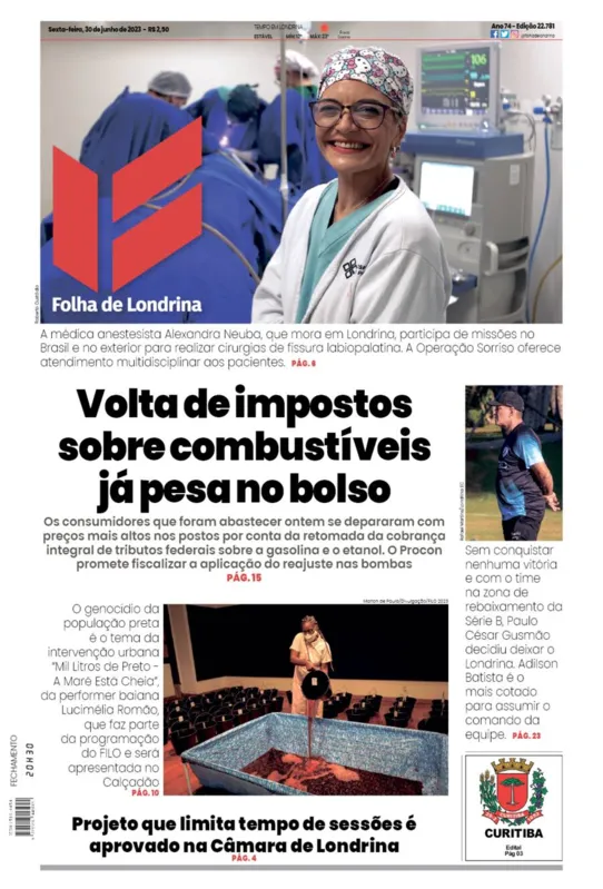 Imagem ilustrativa da imagem Capa 30/06/2023