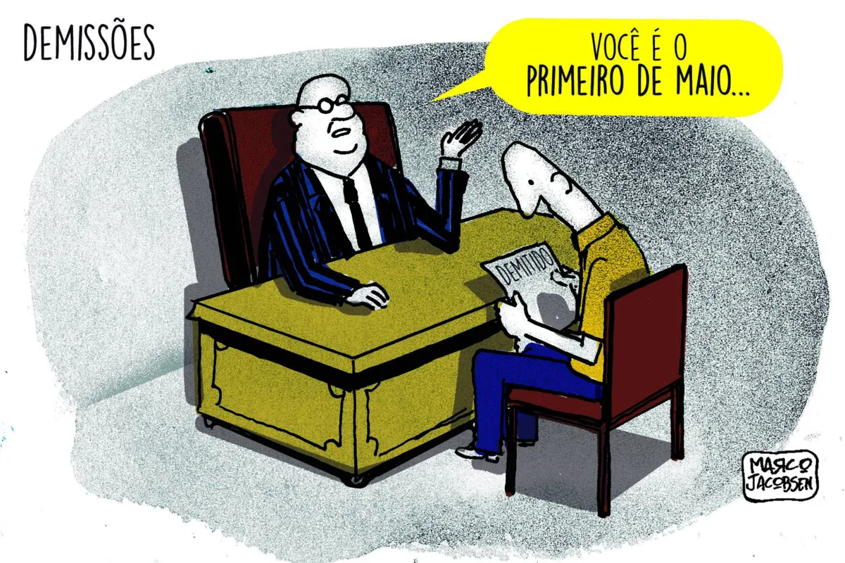 Imagem ilustrativa da imagem Charge 01/05/2023
