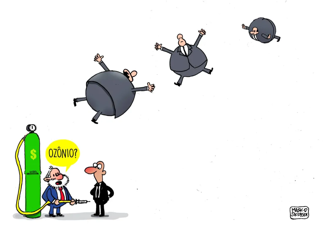 Imagem ilustrativa da imagem Charge 08/08/2023