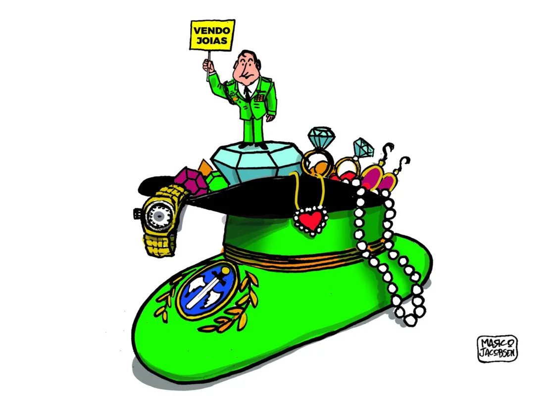Imagem ilustrativa da imagem Charge 12/08/2023