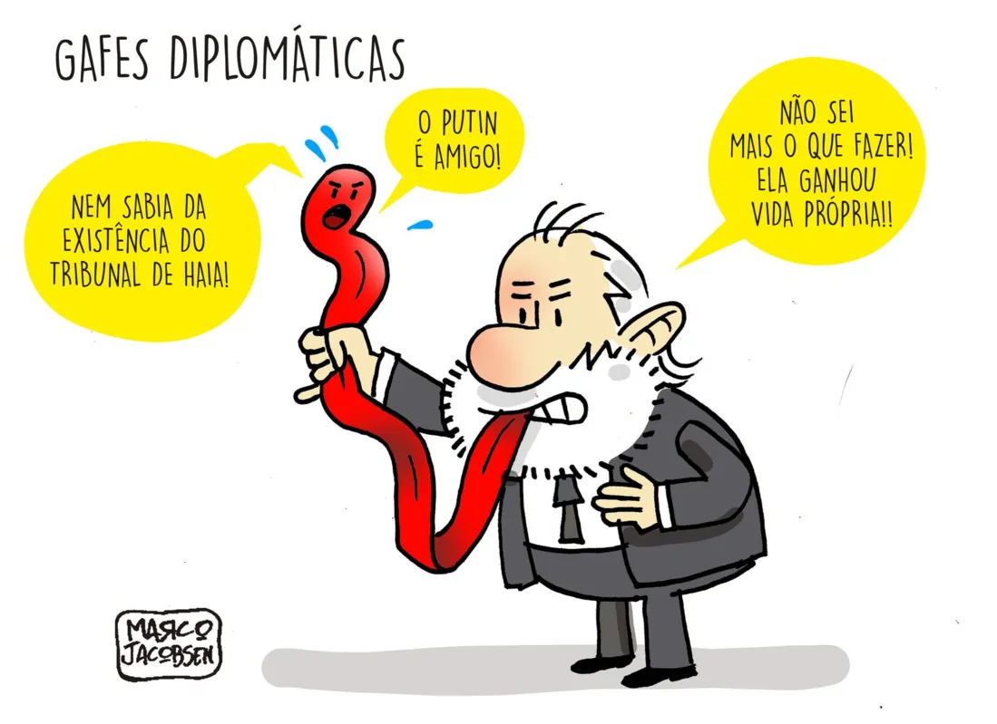 Imagem ilustrativa da imagem Charge 12/09/2023