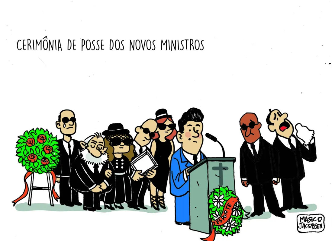 Imagem ilustrativa da imagem Charge 14/09/2023