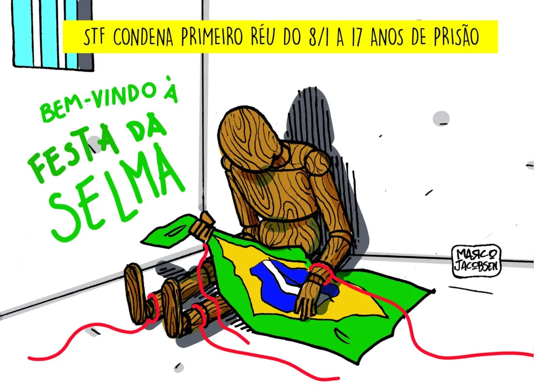 Imagem ilustrativa da imagem Charge 15/09/2023