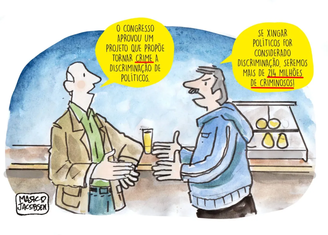 Imagem ilustrativa da imagem Charge 16/06/2023